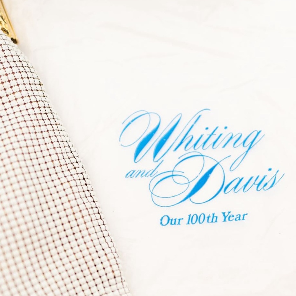 NWT VINTAGE Whiting and Davis Vintage Mesh Bag Schiaparelli Era - Picture 5 of 15
